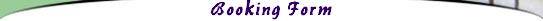 Booking Form
