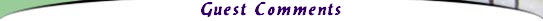 Guest Comments